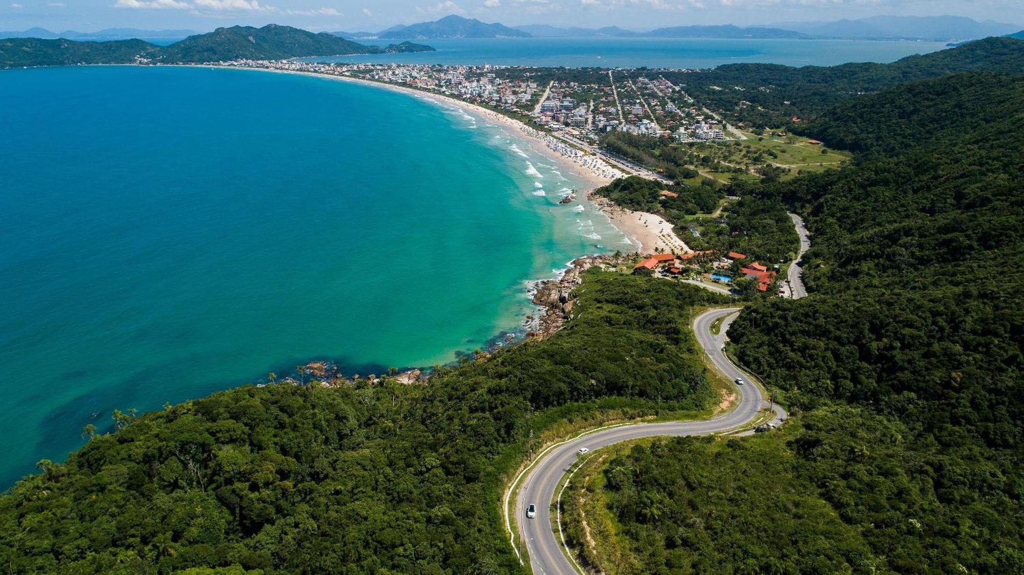 Apto Praia De Mariscal E Canto Grande Bombinhas Sc - Canela Flats 02 Appartement Buitenkant foto